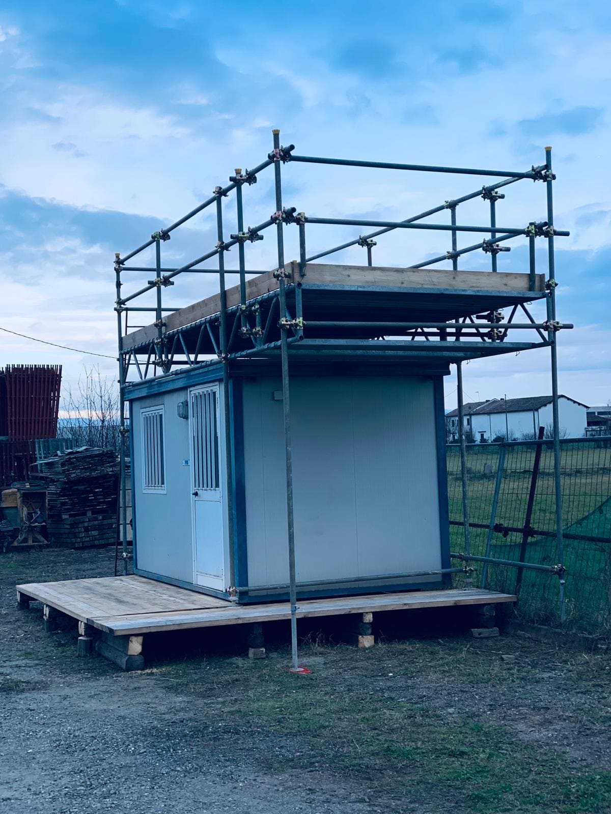 Noleggio ponteggio per cantiere residenziale – provincia di Alessandria