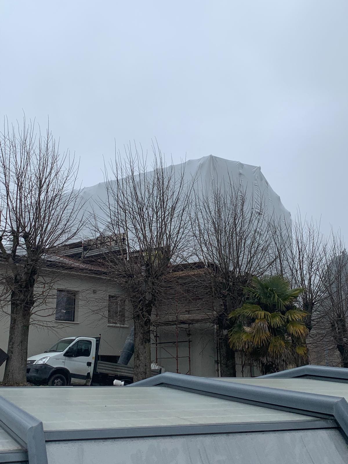 Impalcatura per ristrutturazione edilizia – Novi Ponteggi
