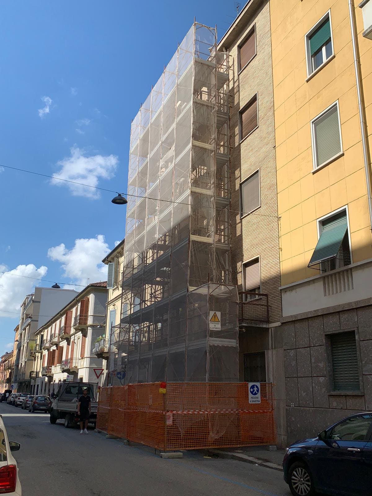Montaggio ponteggio prefabbricato – Novi Ponteggi Basaluzzo (AL)