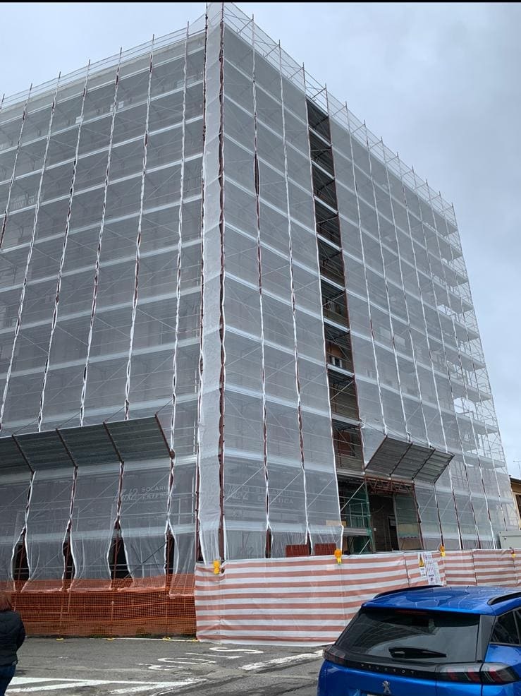 Noleggio ponteggio per cantiere residenziale – provincia di Alessandria